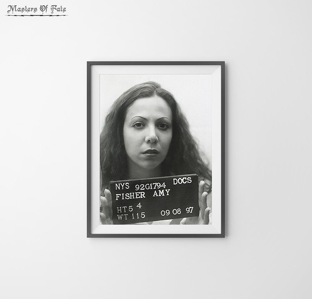 Amy Fisher Mugshot Poster Criminal REMASTERED #3 MUG – Masters Of Fate