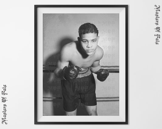 Joe Lewis Heavyweight Champion Boxer Photo REMASTERED