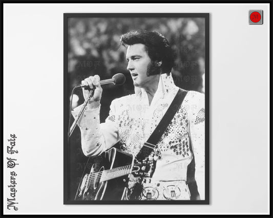 Elvis Presley King Of Rock Poster Print REMASTERED