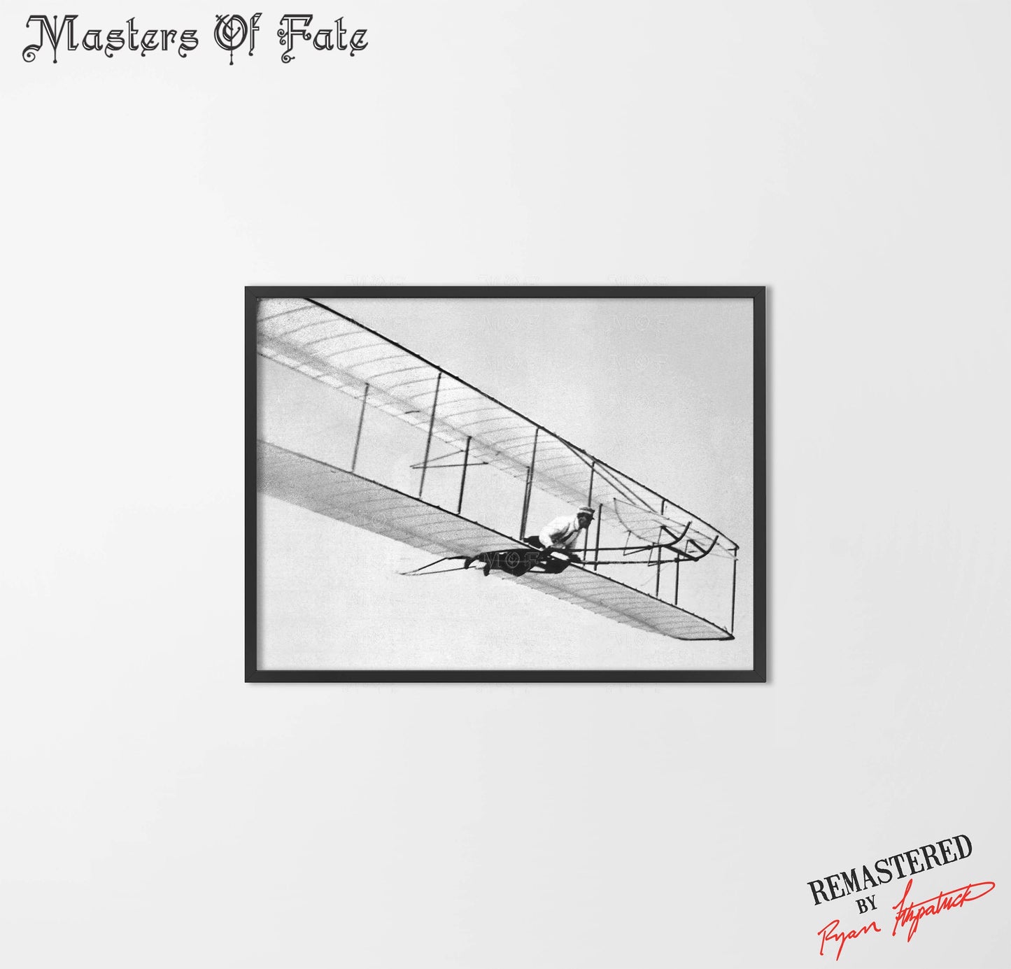 Wright Brothers Glider Photo REMASTERED
