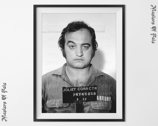 John Belushi Mugshot Poster Celebrity Photo REMASTERED #54 MUG