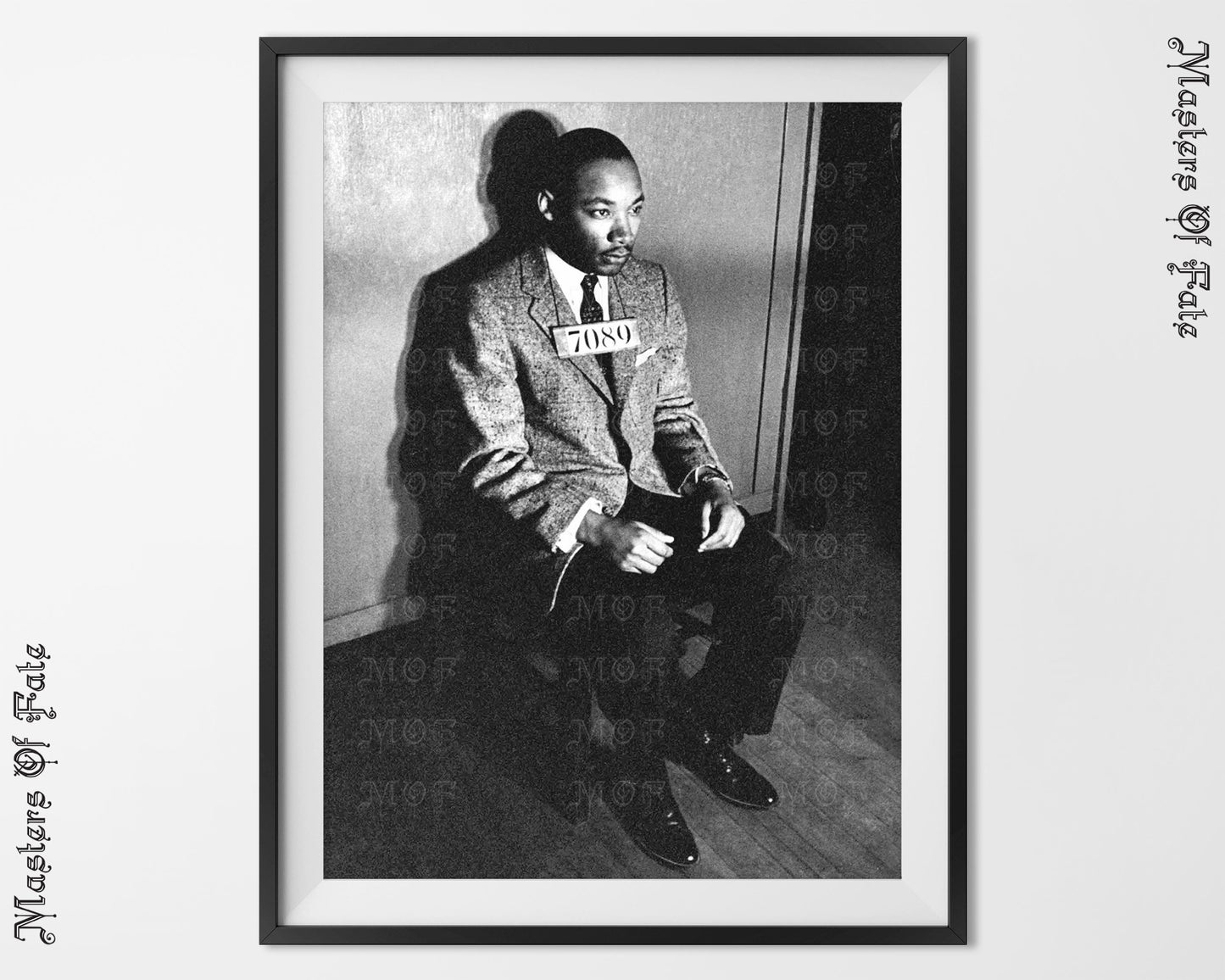Martin Luther King Jr Mugshot Poster REMASTERED #20 MUG