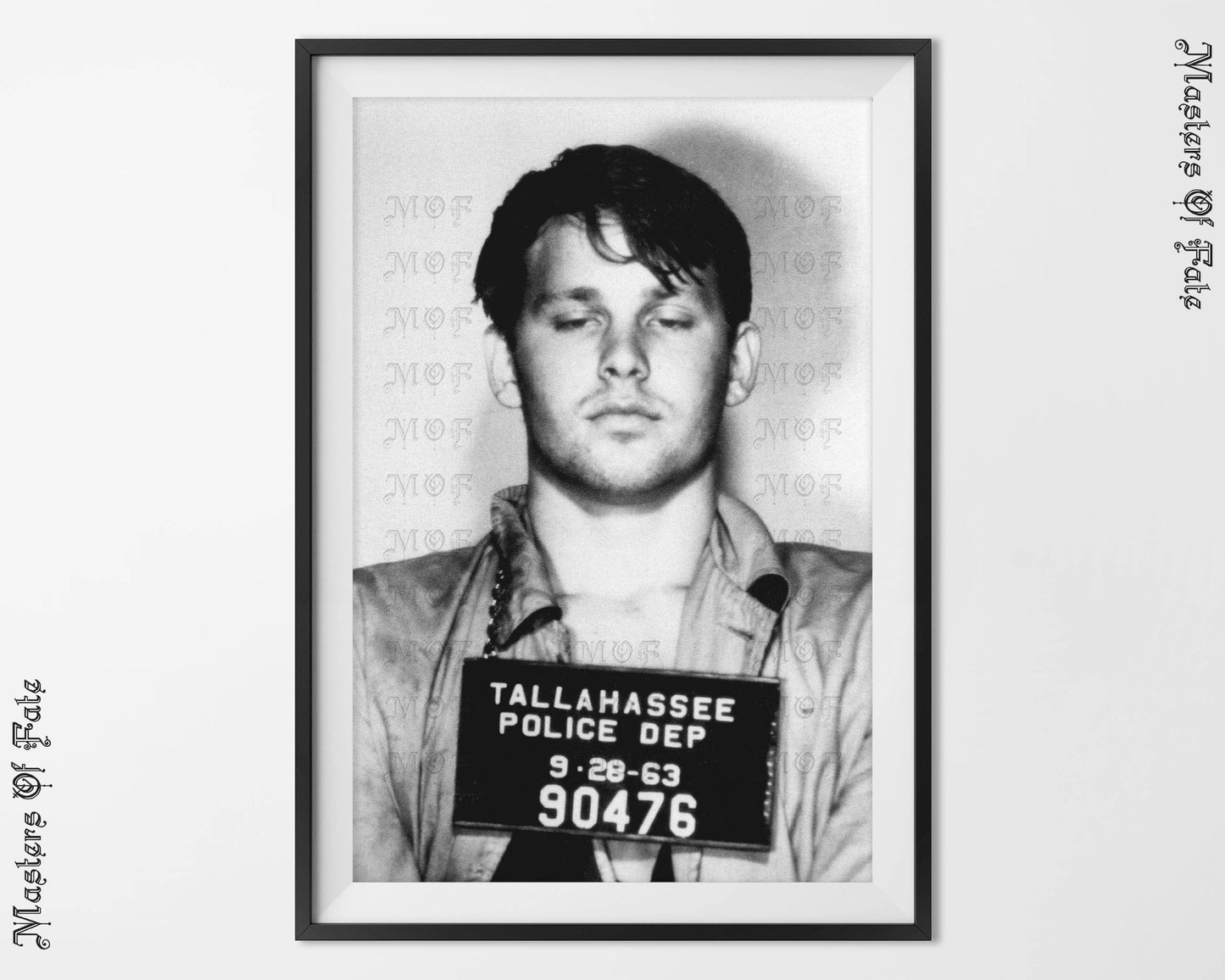 Jim Morrison Mugshot Poster The Doors REMASTERED #63 MUG