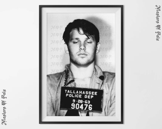 Jim Morrison Mugshot Poster The Doors REMASTERED #63 MUG