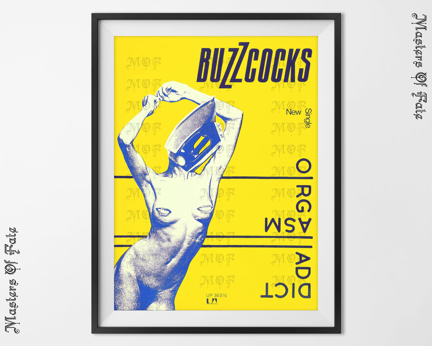 Buzzcocks Concert Poster REMASTERED