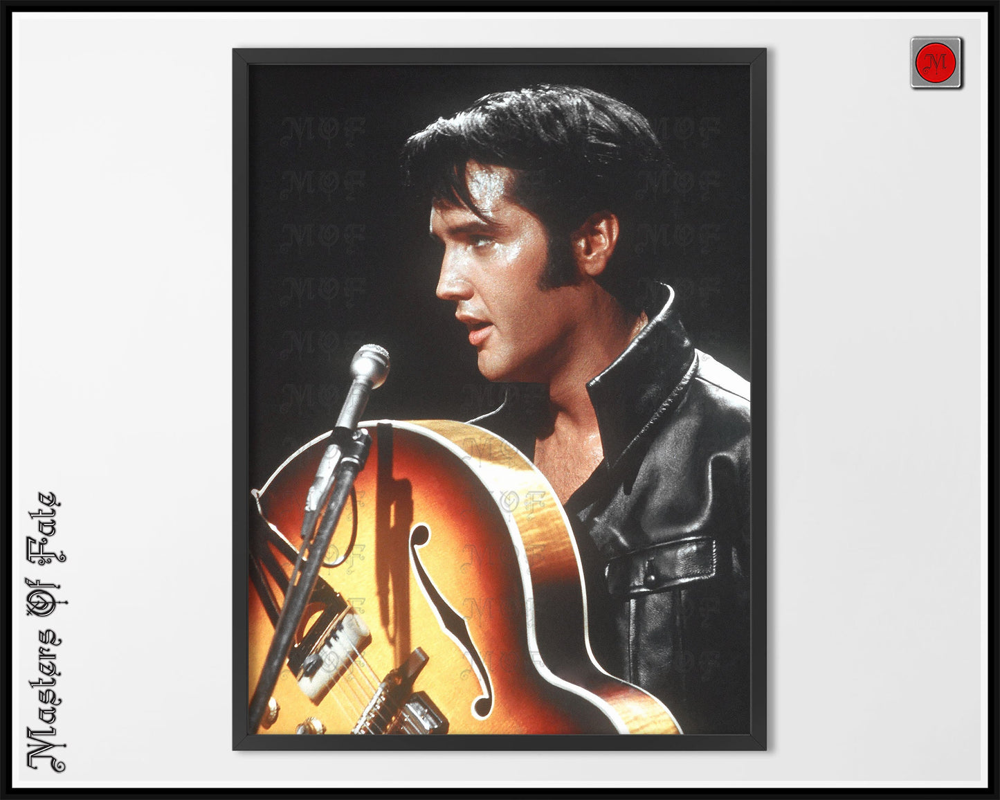 Elvis Presley Rock n Roll Vintage Photo Print 1968 REMASTERED