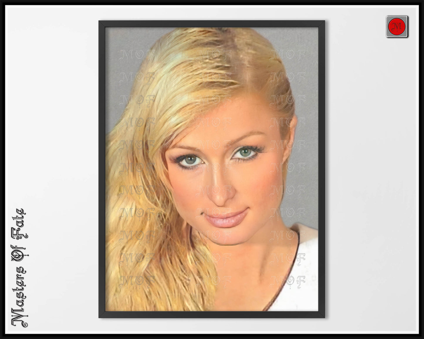 Paris Hilton Mugshot Poster Celebrity Photo REMASTERED #32 MUG