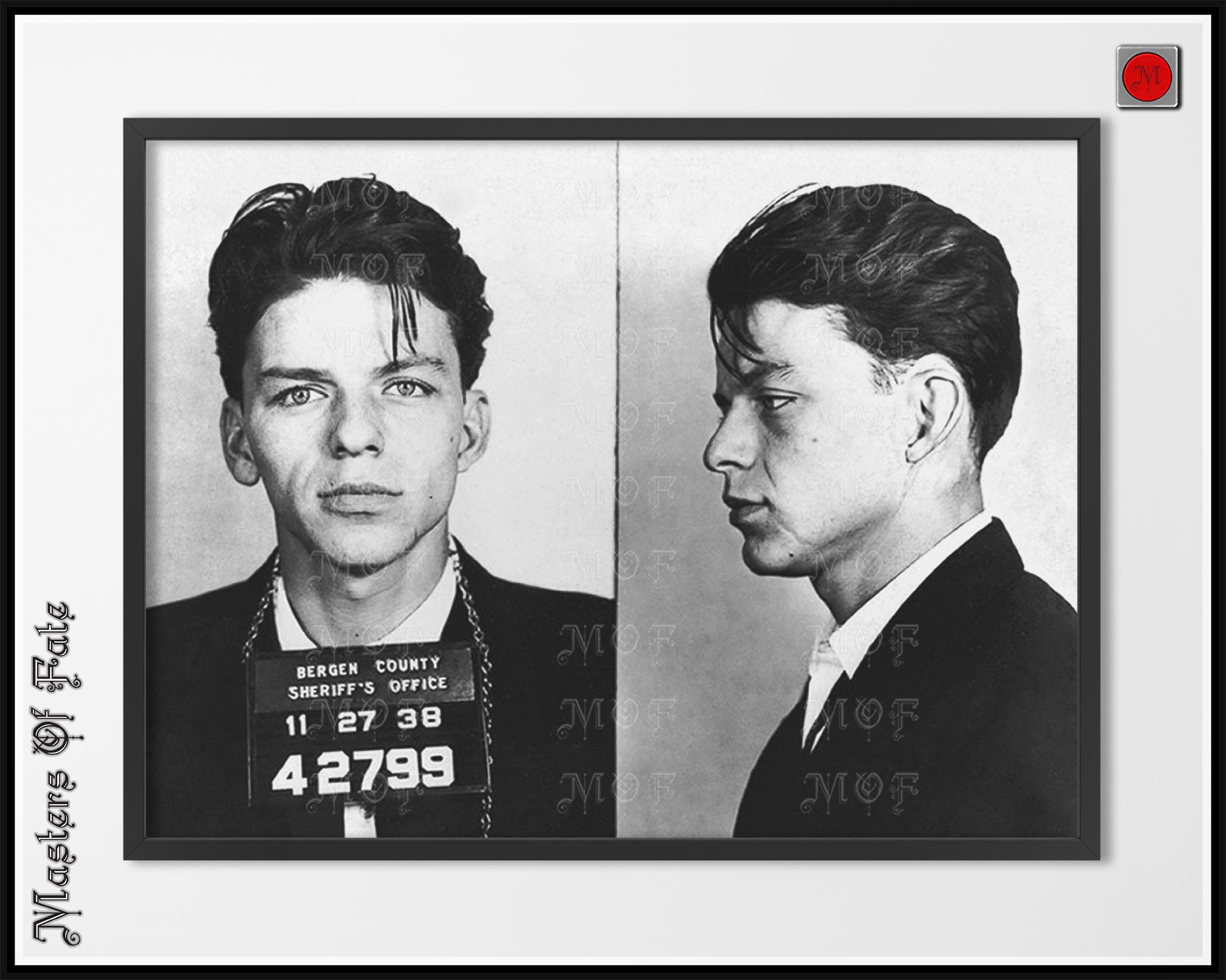 24x32 Frank Sinatra outlet Mugshot