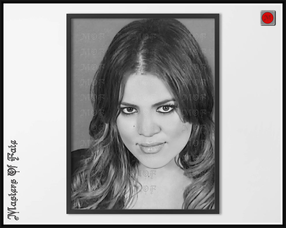 Khloe Kardashian Celebrity Mugshot Poster REMASTERED #60 MUG – Masters ...