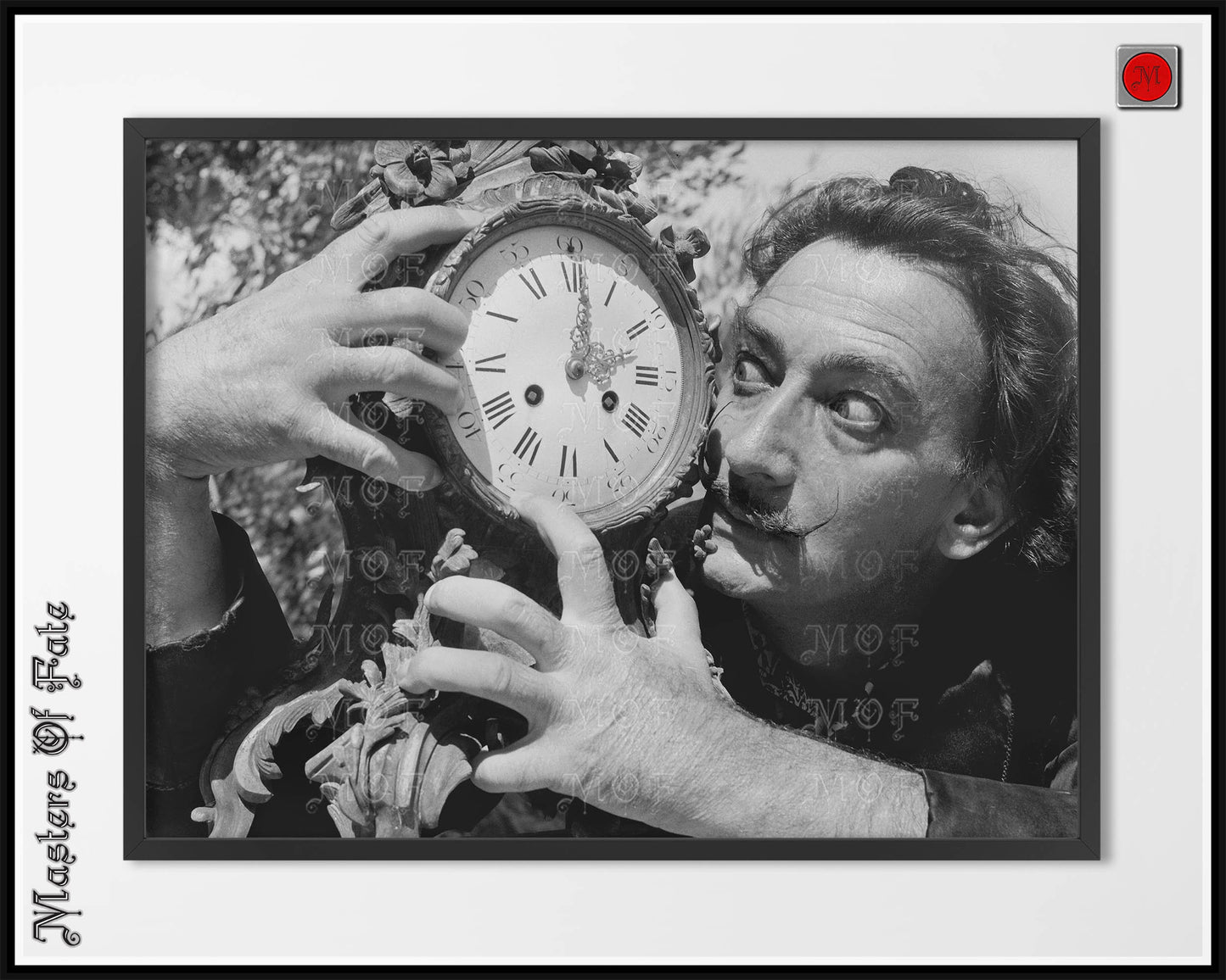 Salvador Dali Clock Photo Poster REMASTERED
