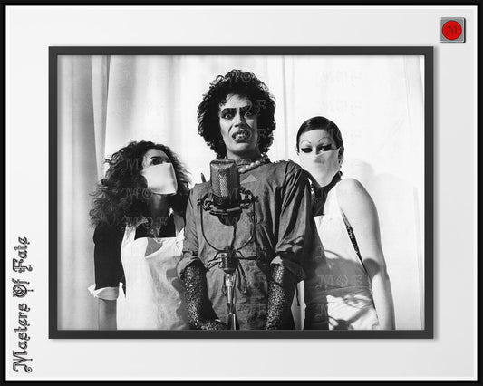 Rocky Horror Picture Show Black and White Photo REMASTERED