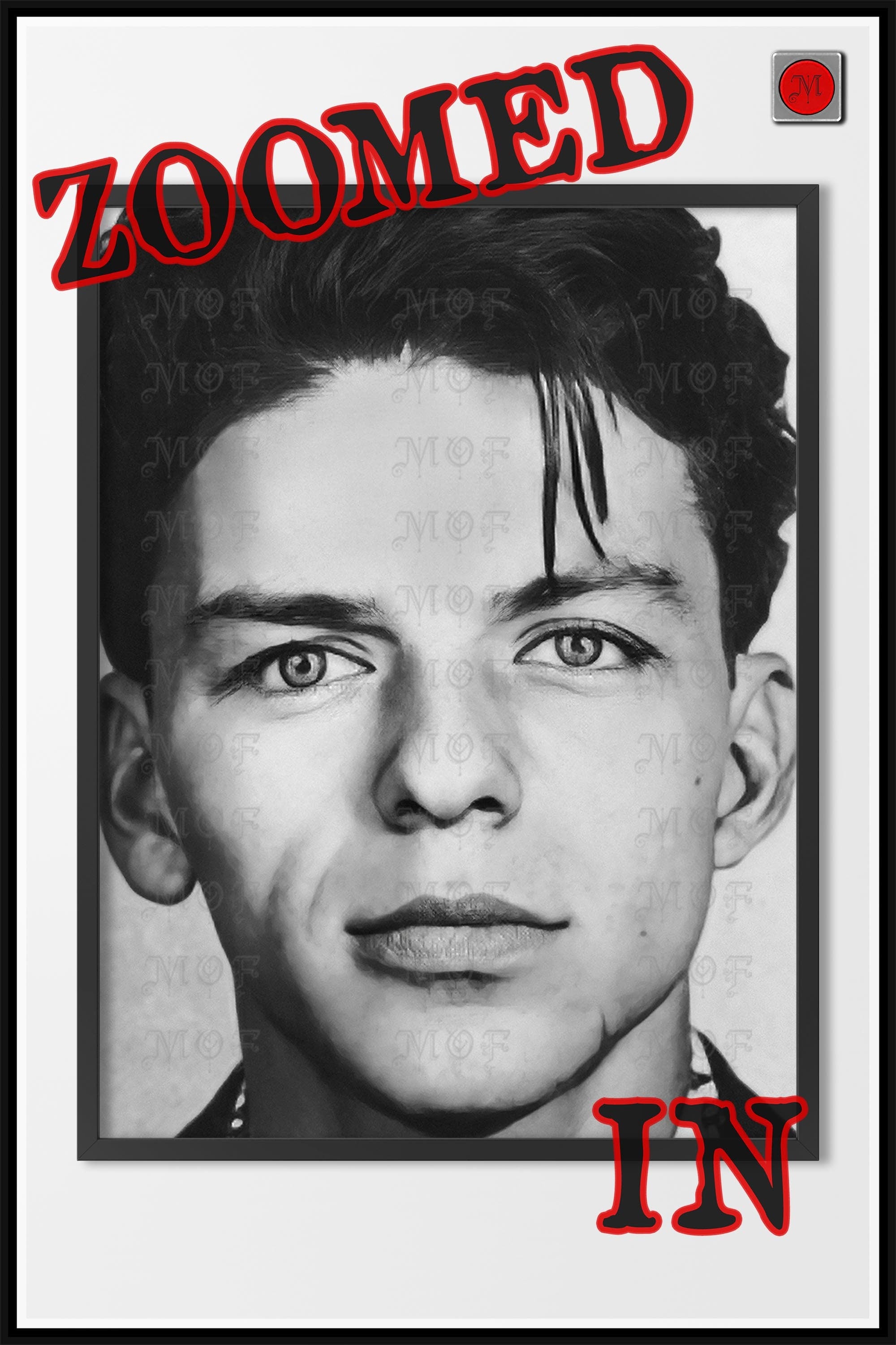 24x32 Frank hot Sinatra Mugshot