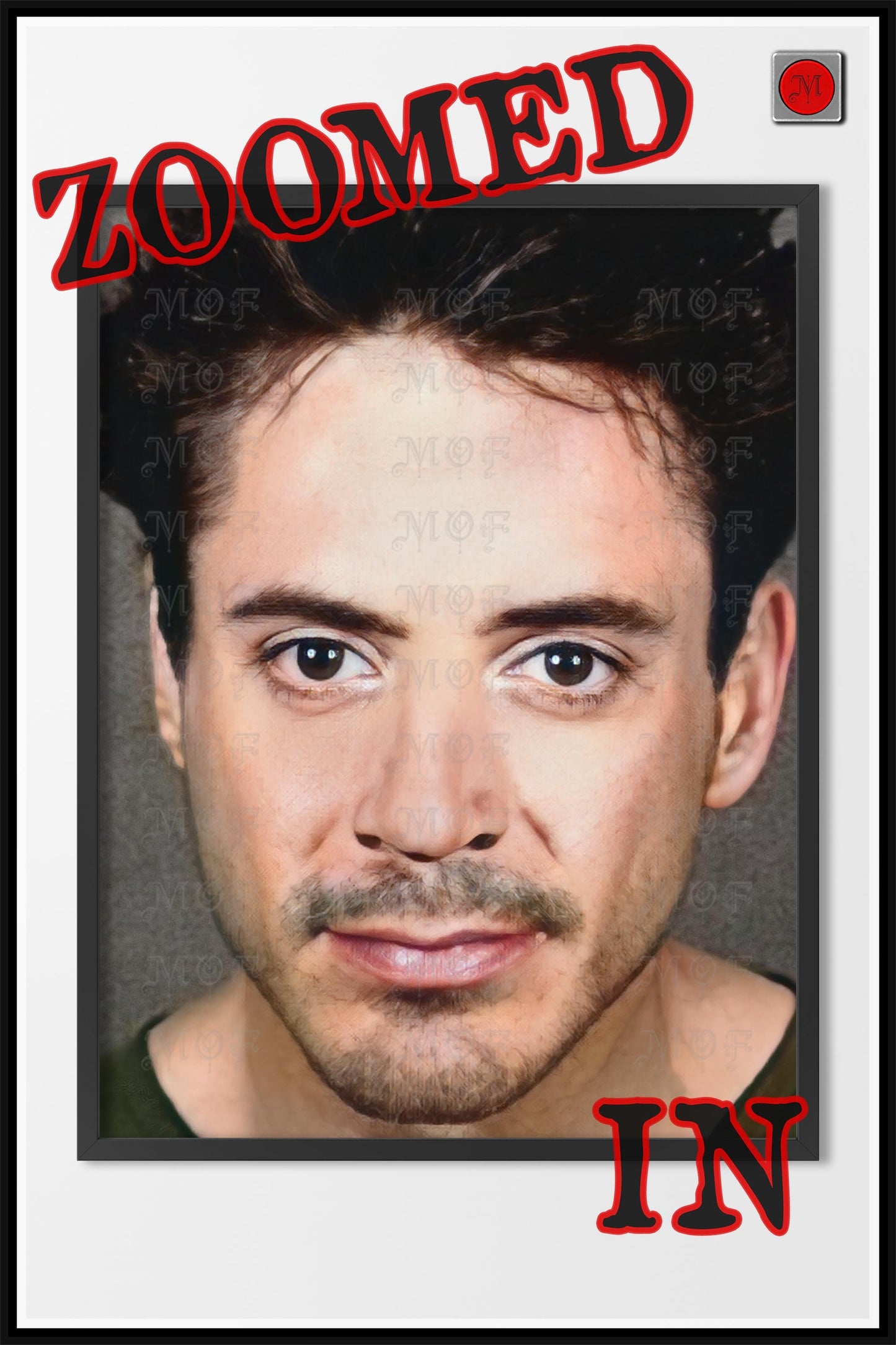 Robert Downey Jr Mugshot Poster Celebrity Photo REMASTERED #34 MUG