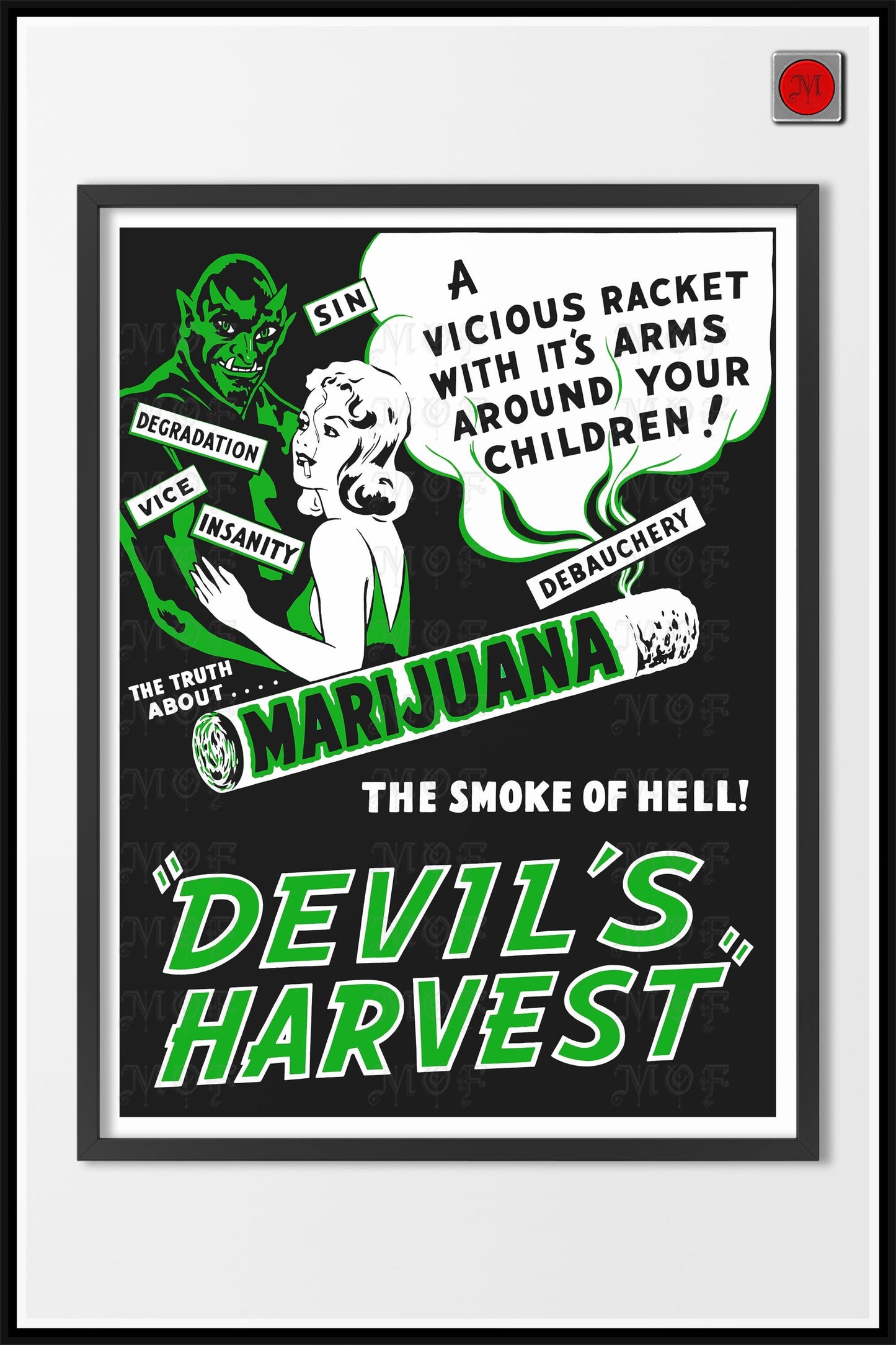 Devil's Harvest Poster Reefer Madness